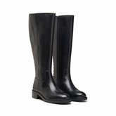 Greta Womens Leather Long Boot